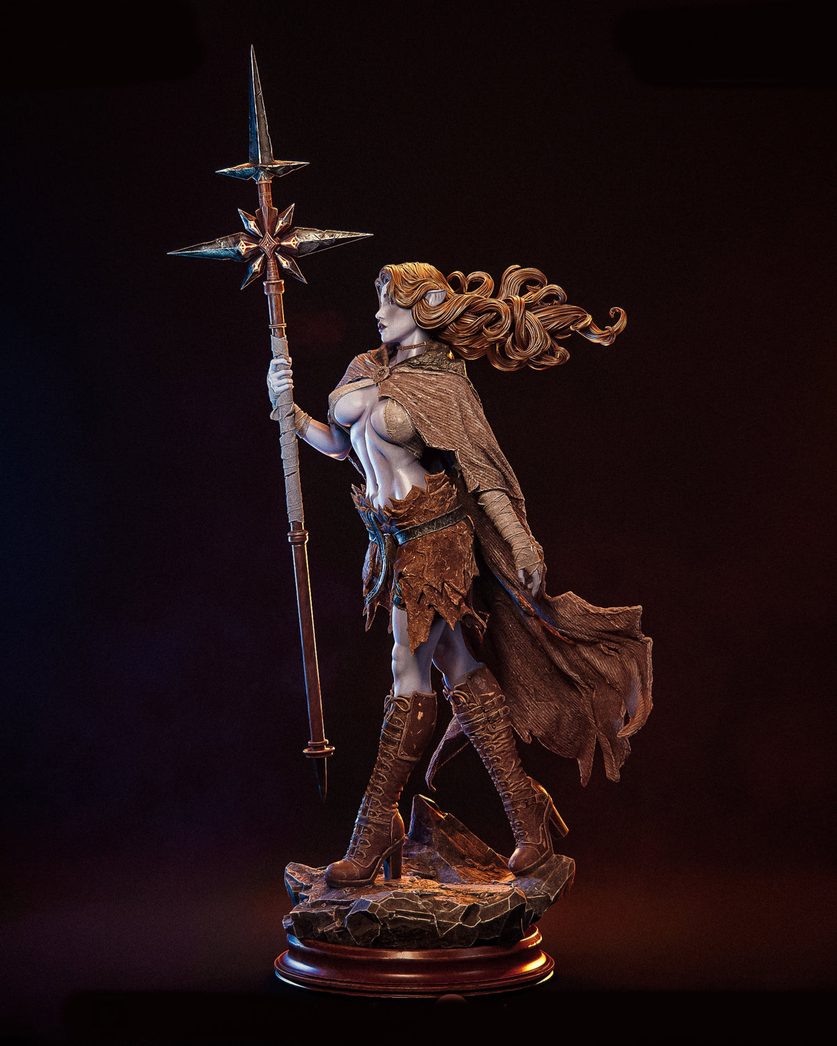 Morzael Sculpture (75mm to 500mm) - Unassembled/Unpainted/3D Print