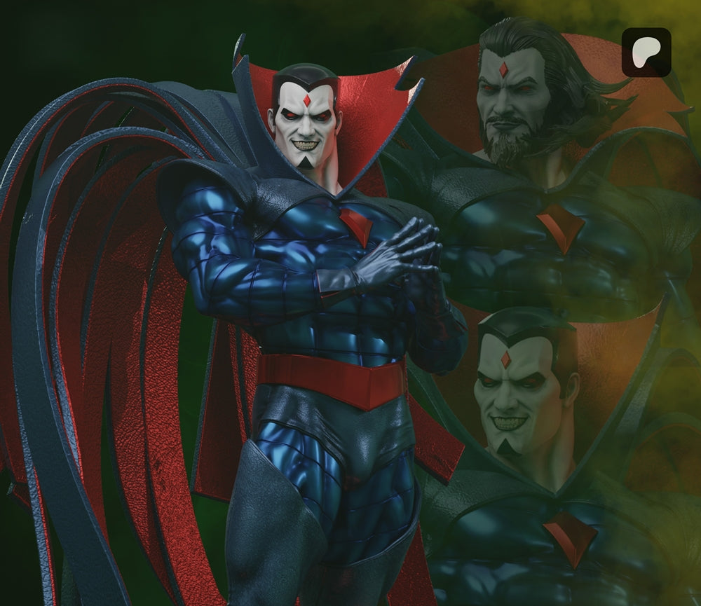 Mr. Sinister Sculpture (75mm to 500mm) - Unassembled/Unpainted/3D Print