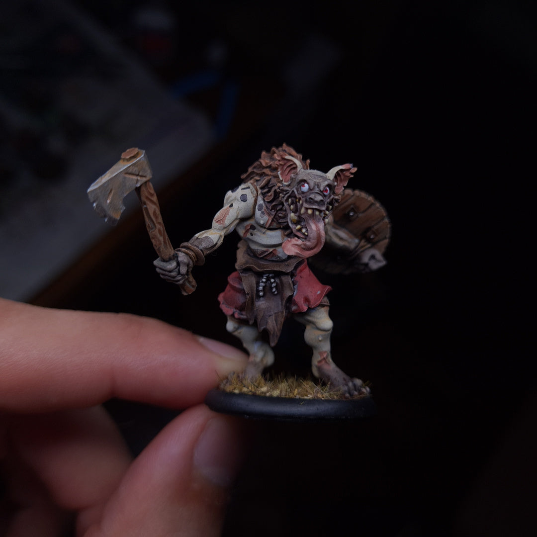 Gnoll Kit - Dungeons and Dragons - by Warp Minis- Tabletop RPG Miniature - Roleplaying 3D Printed Fantasy Mini