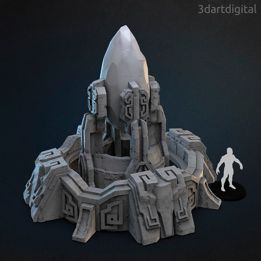 Mystic Wellspring - Alter - by 3dartDigital - Tabletop RPG Miniature - Roleplaying 3D Printed Fantasy Mini