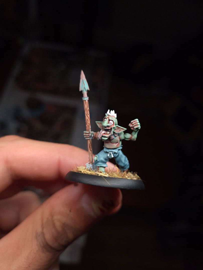 Mythic Goblin Bolt Thrower - Dungeons and Dragons - by Warp Minis- Tabletop RPG Miniature - Roleplaying 3D Printed Fantasy Mini