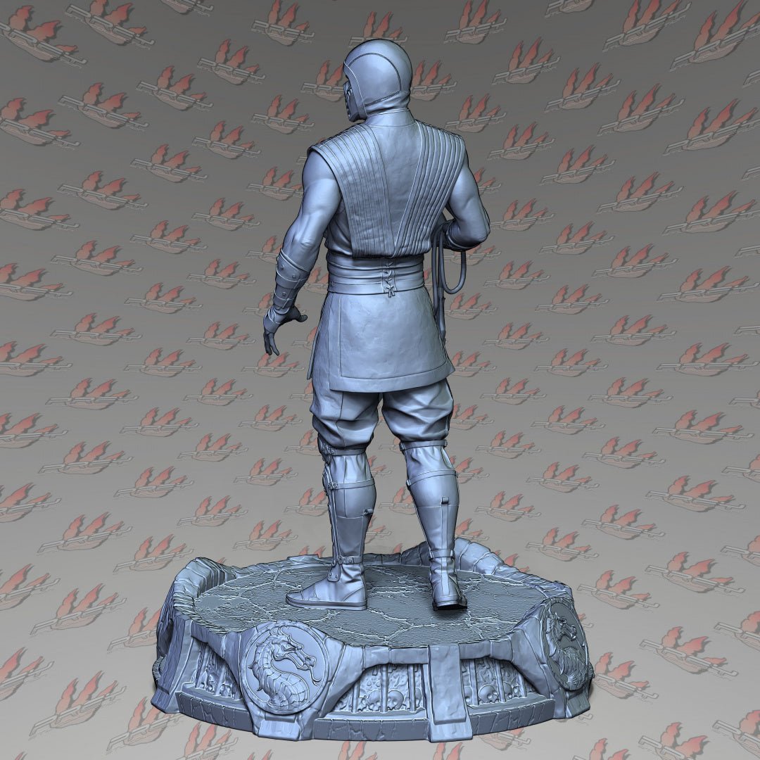 Ninja - Scorpion - by Prey Studios- Tabletop RPG Miniature - Roleplaying 3D Printed Fantasy Mini