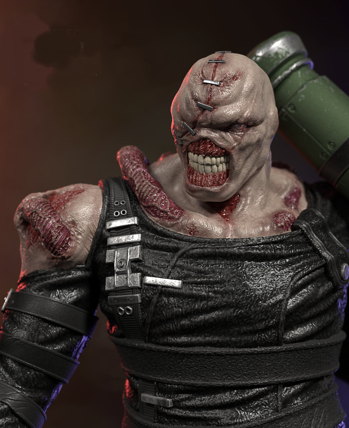 Nemesis Sculpture (75mm to 500mm) - Unassembled/Unpainted/3D Print