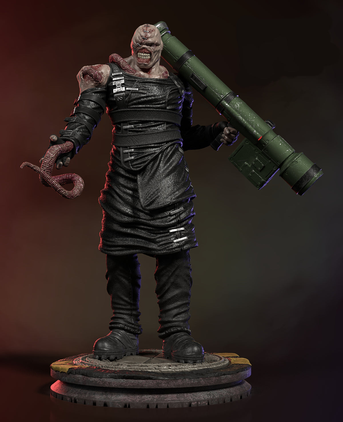 Nemesis Sculpture (75mm to 500mm) - Unassembled/Unpainted/3D Print