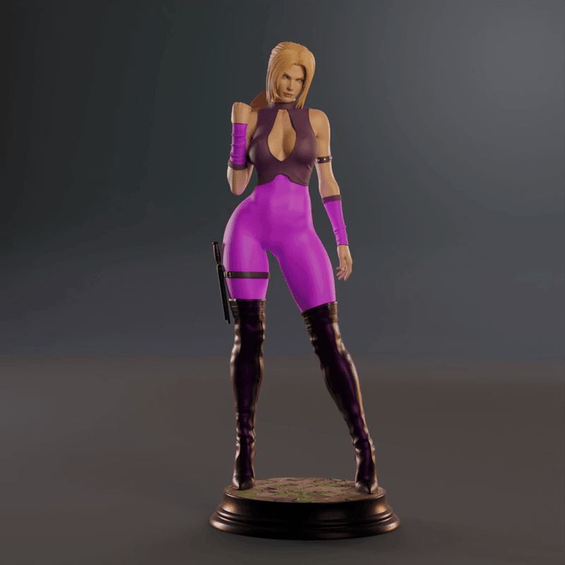 Nina Williams Sculpture (75mm to 500mm) - Unassembled/Unpainted/3D Print