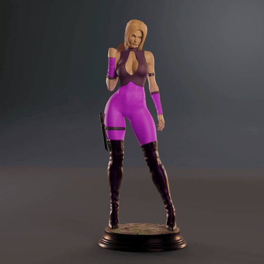 Nina Williams Sculpture (75mm to 500mm) - Unassembled/Unpainted/3D Print