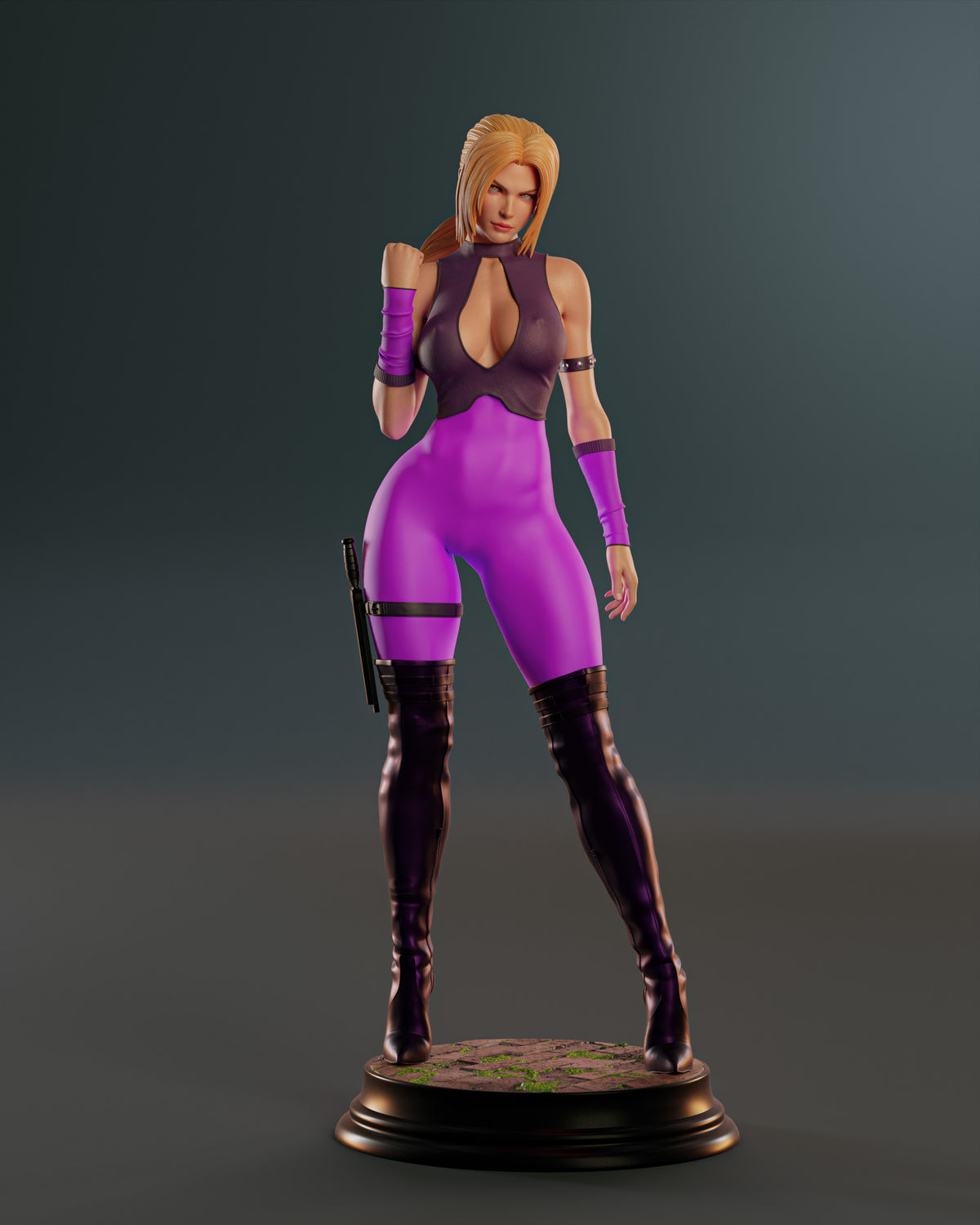 Nina Williams Sculpture (75mm to 500mm) - Unassembled/Unpainted/3D Print