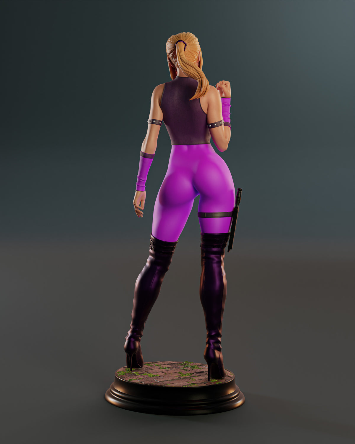 Nina Williams Sculpture (75mm to 500mm) - Unassembled/Unpainted/3D Print