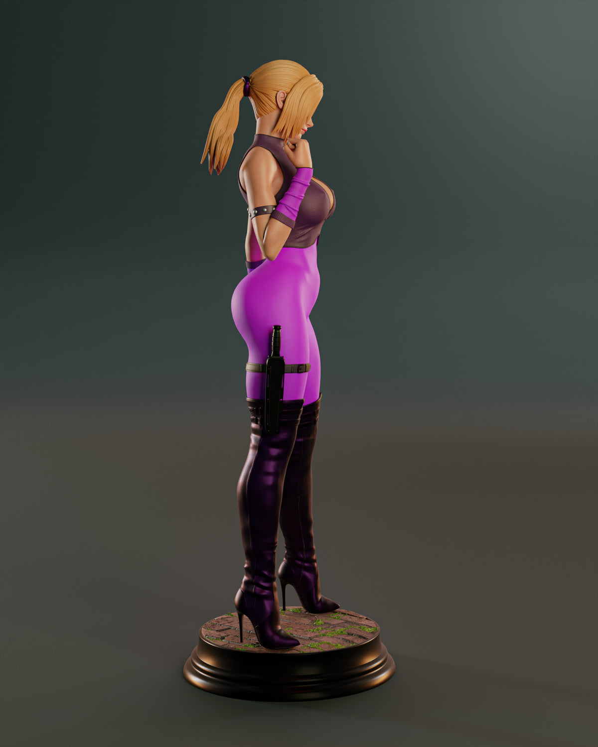 Nina Williams Sculpture (75mm to 500mm) - Unassembled/Unpainted/3D Print