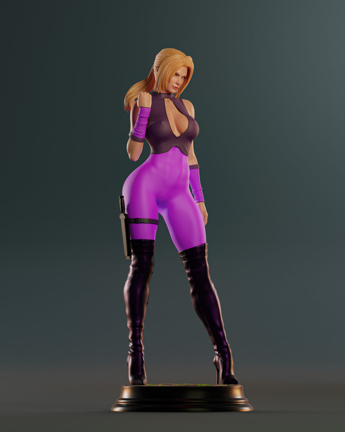 Nina Williams Sculpture (75mm to 500mm) - Unassembled/Unpainted/3D Print