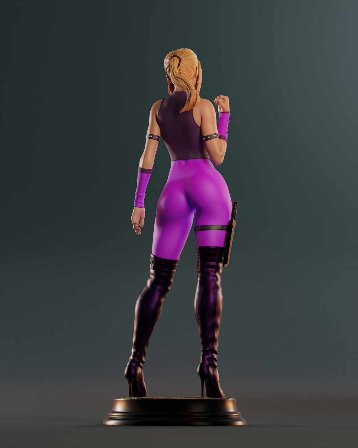 Nina Williams Sculpture (75mm to 500mm) - Unassembled/Unpainted/3D Print