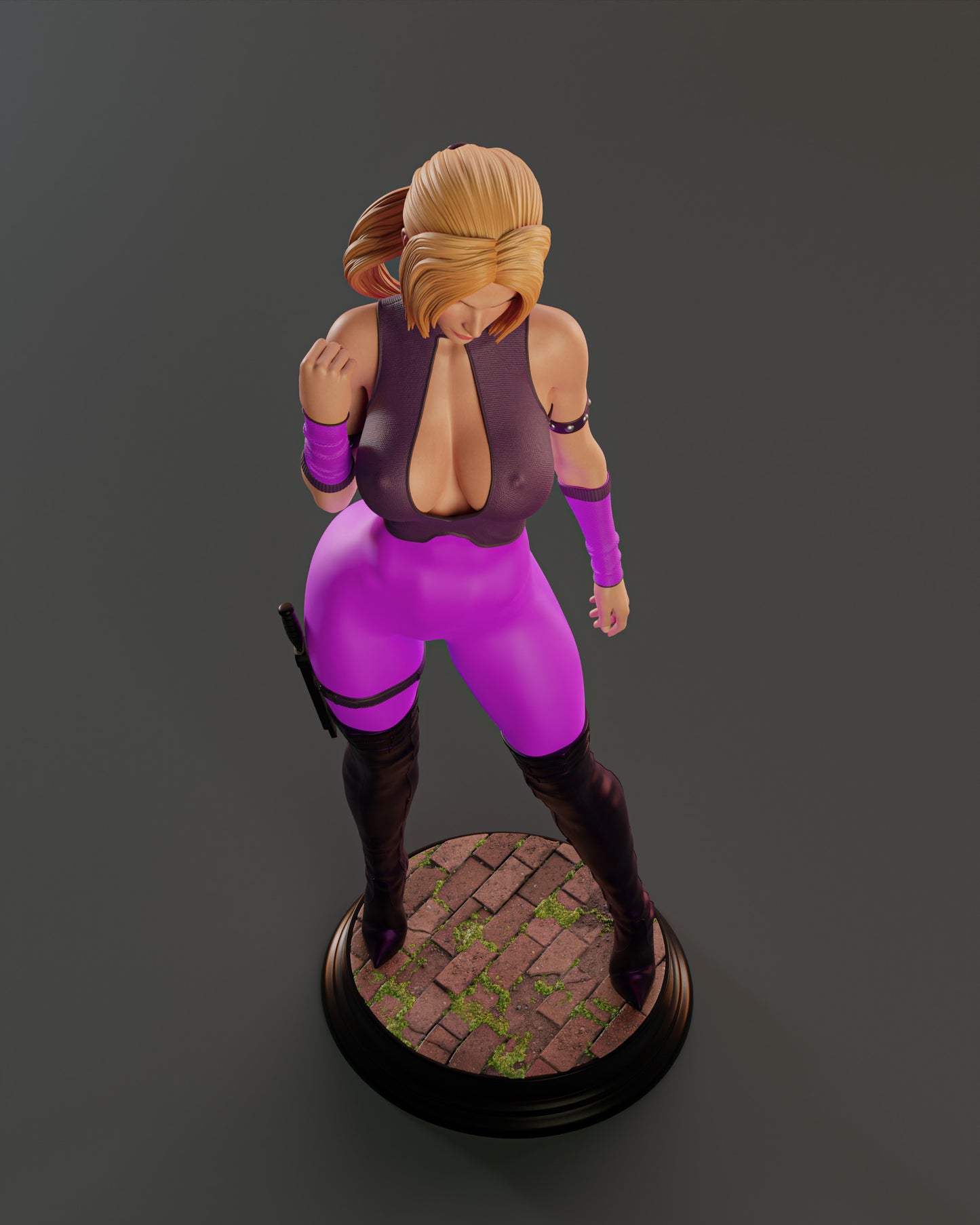 Nina Williams Sculpture (75mm to 500mm) - Unassembled/Unpainted/3D Print