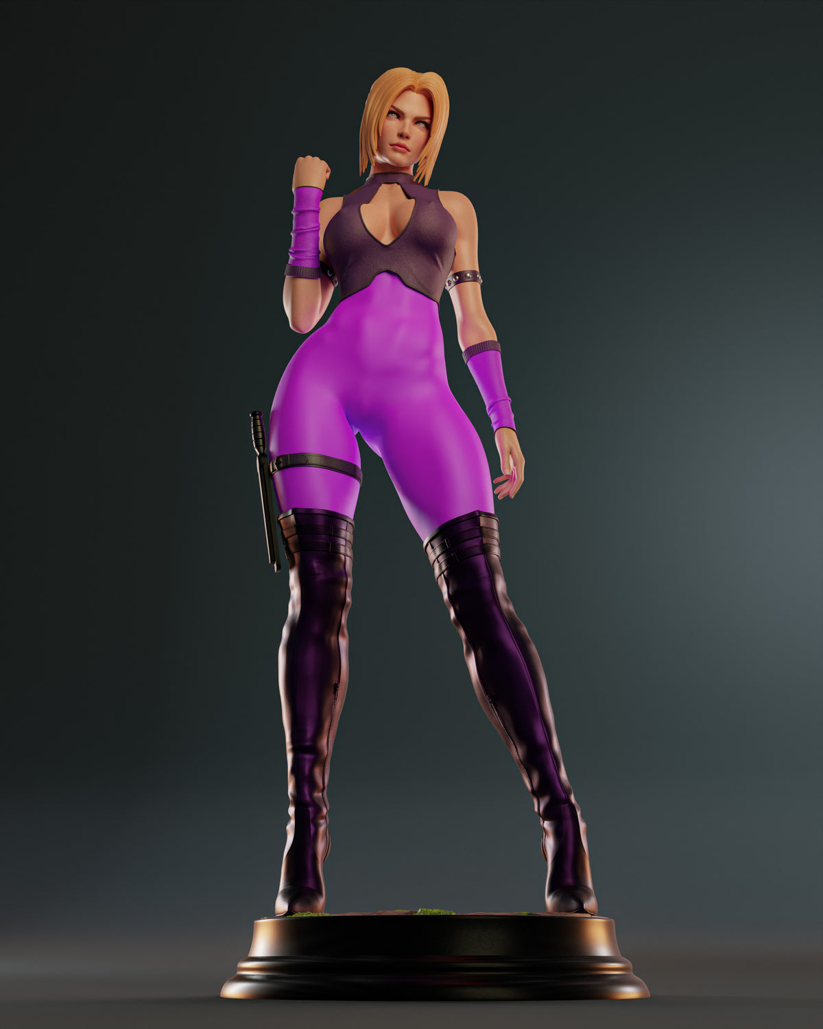 Nina Williams Sculpture (75mm to 500mm) - Unassembled/Unpainted/3D Print