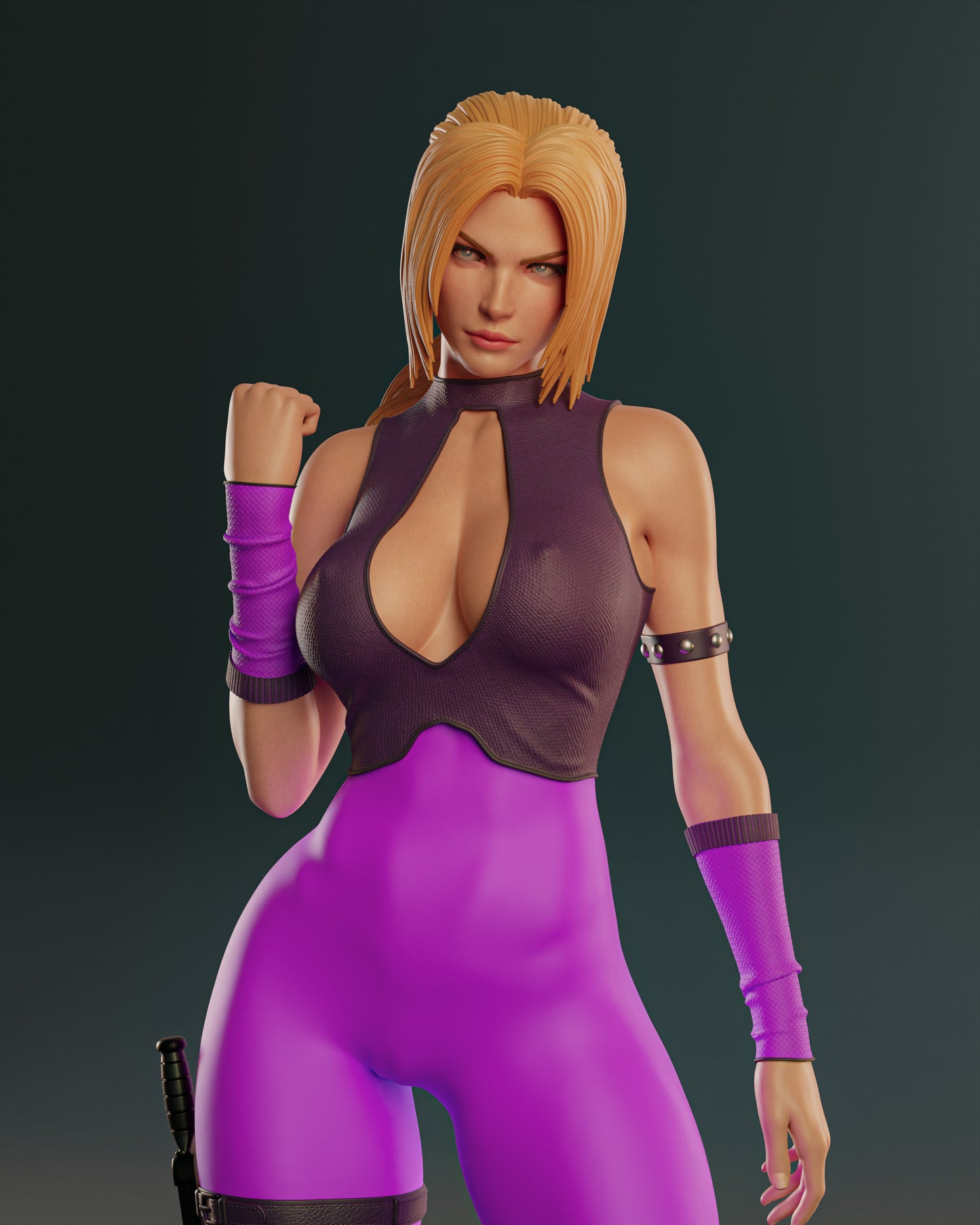 Nina Williams Sculpture (75mm to 500mm) - Unassembled/Unpainted/3D Print