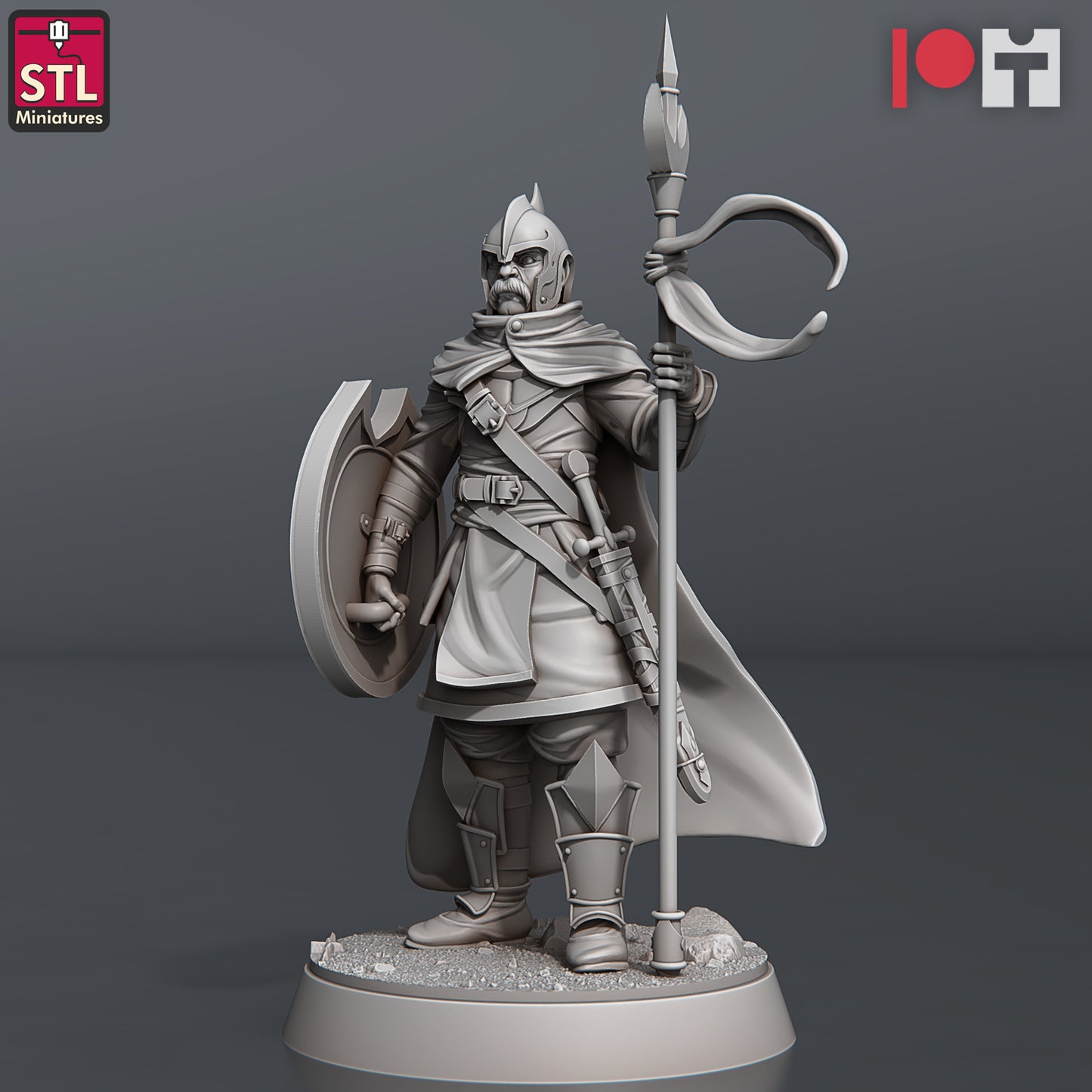 Nobles Set - NPC - Town-Folks - by STL Miniatures - Tabletop RPG Miniature - Roleplaying 3D Printed Fantasy Mini - by STL Miniatures - Tabletop RPG Miniature - Roleplaying 3D Printed Fantasy Mini