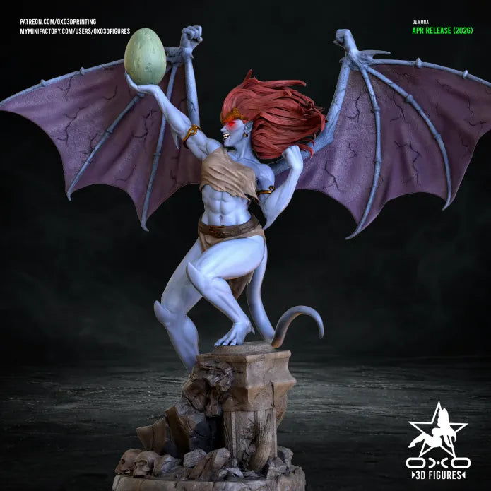 Demona Sculpture (75mm to 500mm)