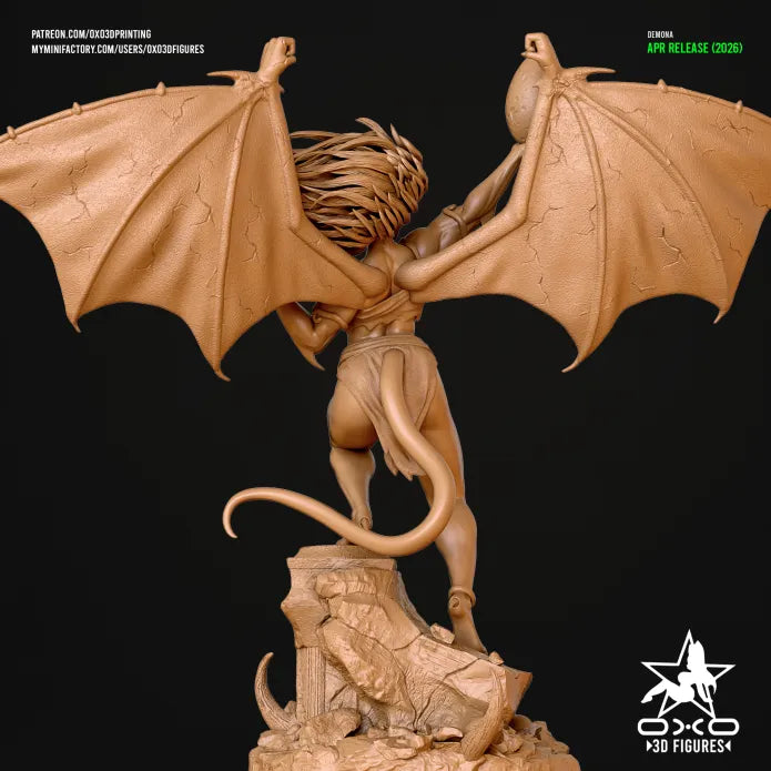 Demona Sculpture (75mm to 500mm)