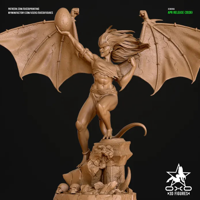Demona Sculpture (75mm to 500mm)