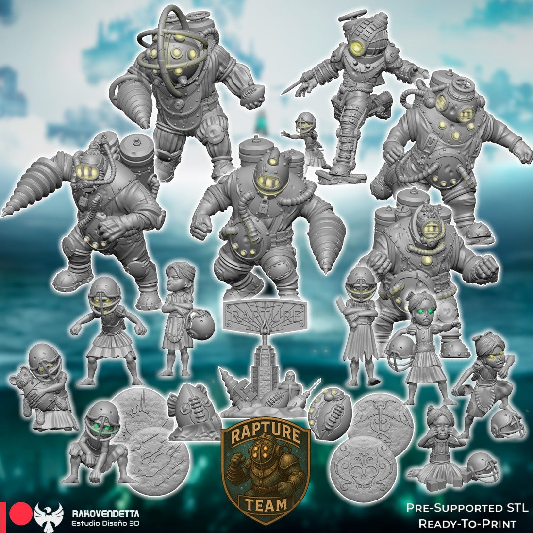 Ogres Rapture Team (x14) - Fantasy Football
