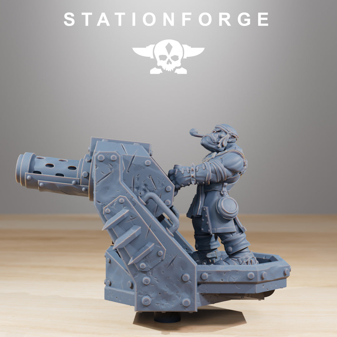 Orkaz Death Mounta - Compatible with Warhammer 40K - by Station Forge - Tabletop RPG Miniature - Roleplaying 3D Printed Fantasy Mini