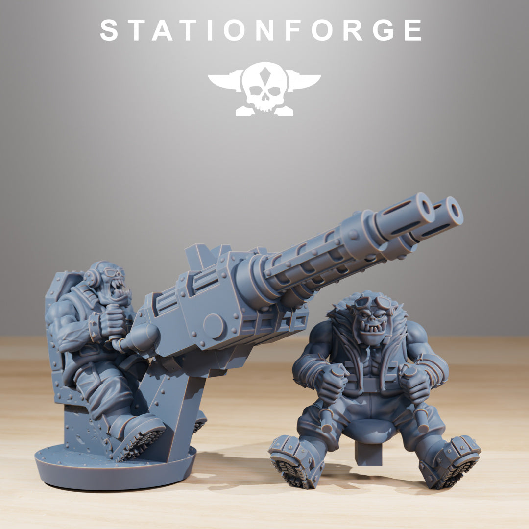 Orkaz Dragon Bomba - Compatible with Warhammer 40K - by Station Forge - Tabletop RPG Miniature - Roleplaying 3D Printed Fantasy Mini