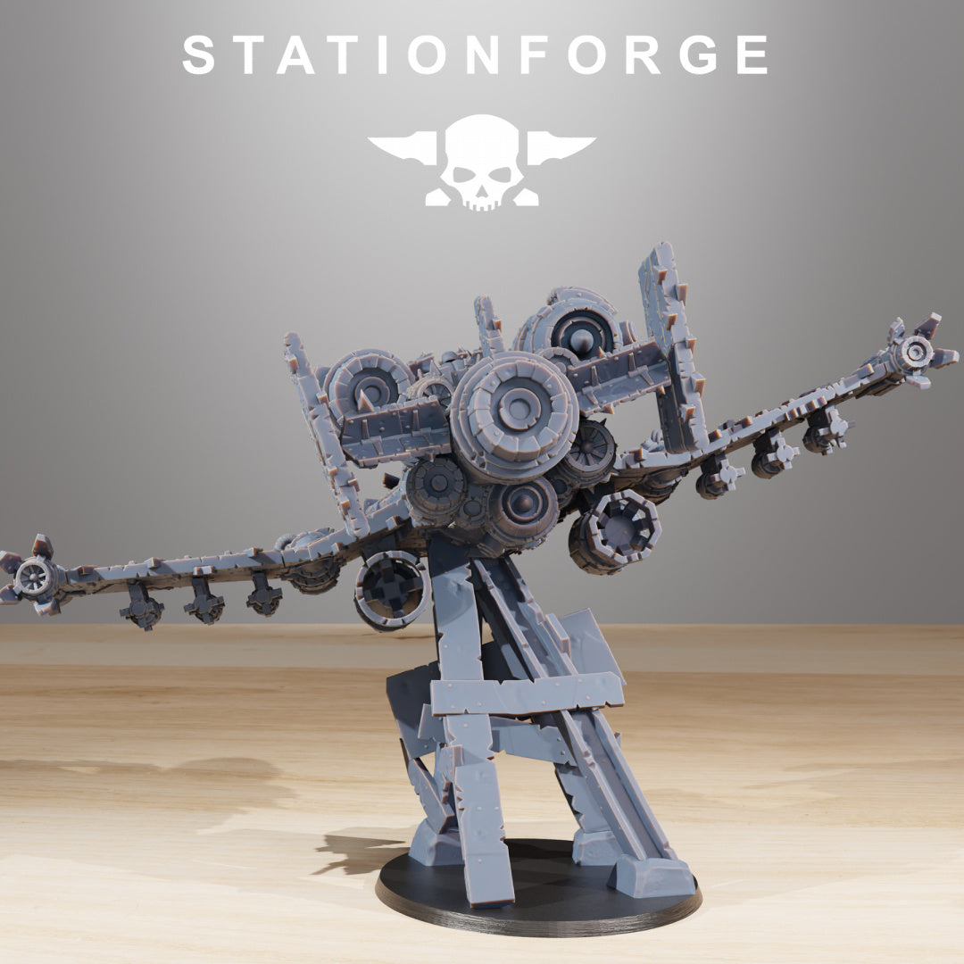 Orkaz Plane - Compatible with Warhammer 40K& - by Station Forge - Tabletop RPG Miniature - Roleplaying 3D Printed Fantasy Mini