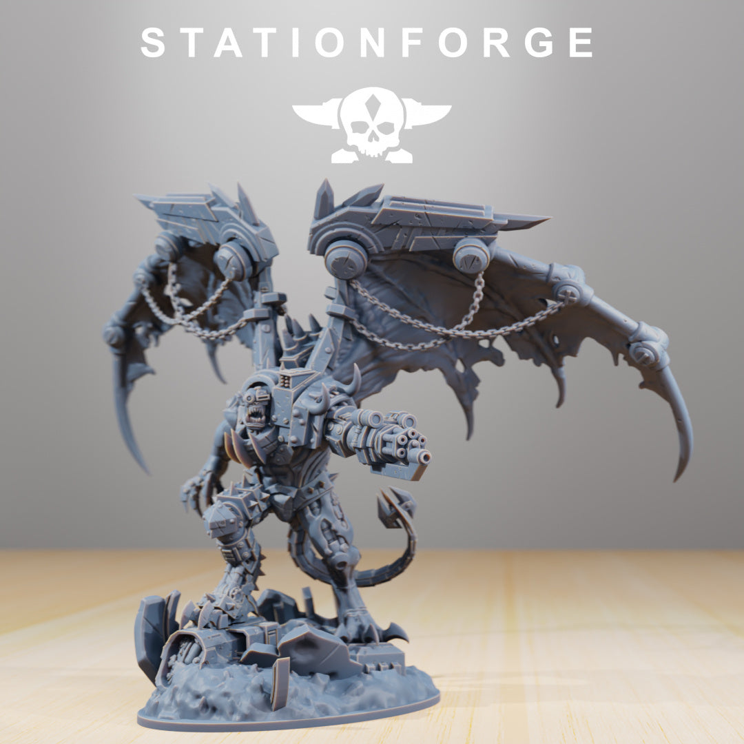 Orkaz Thazaron - Compatible with Warhammer 40K - by Station Forge - Tabletop RPG Miniature - Roleplaying 3D Printed Fantasy Mini