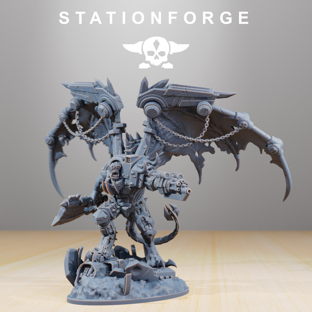 Orkaz Thazaron - Compatible with Warhammer 40K - by Station Forge - Tabletop RPG Miniature - Roleplaying 3D Printed Fantasy Mini