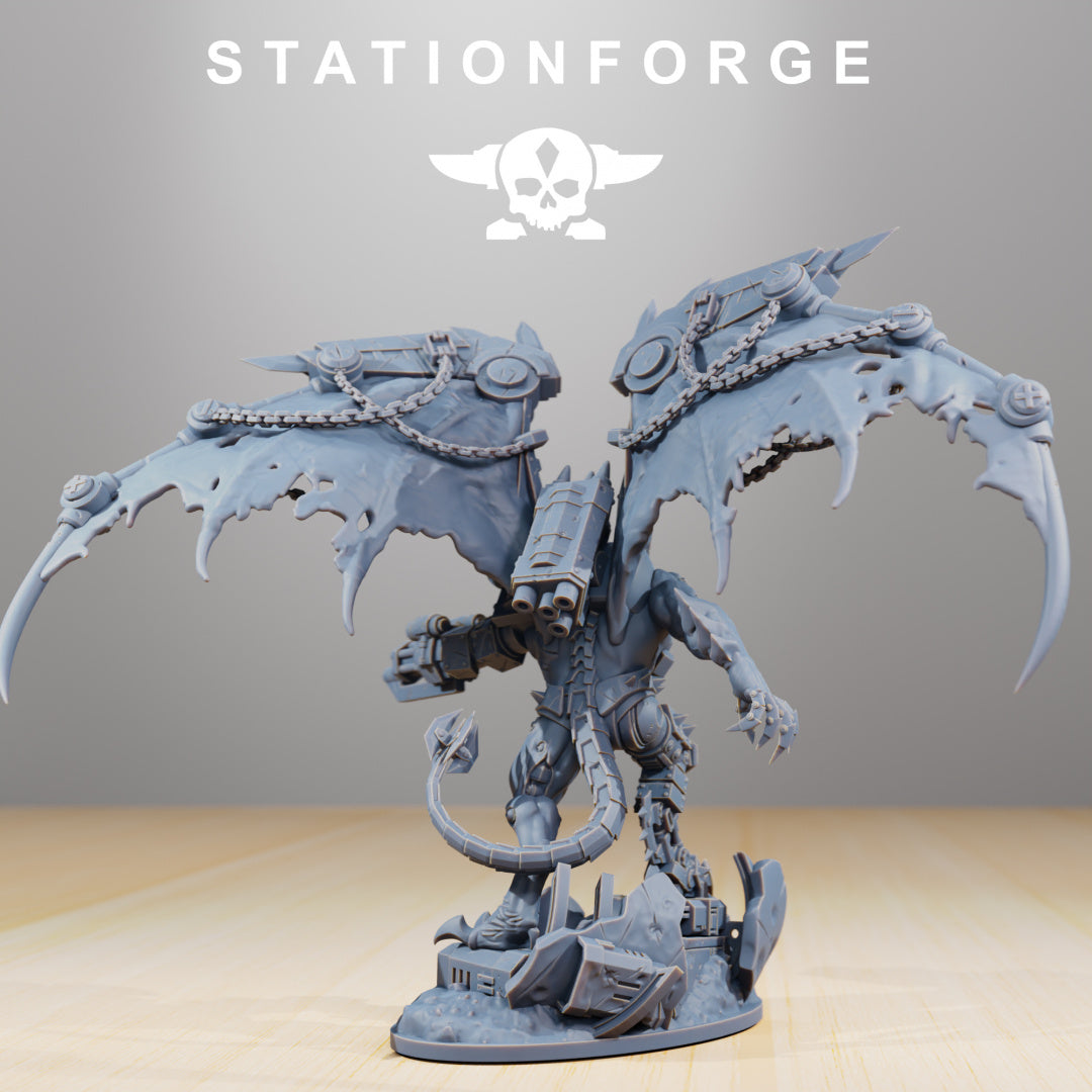 Orkaz Thazaron - Compatible with Warhammer 40K - by Station Forge - Tabletop RPG Miniature - Roleplaying 3D Printed Fantasy Mini