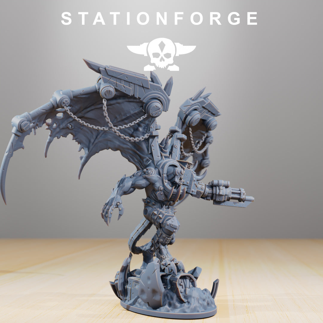 Orkaz Thazaron - Compatible with Warhammer 40K - by Station Forge - Tabletop RPG Miniature - Roleplaying 3D Printed Fantasy Mini