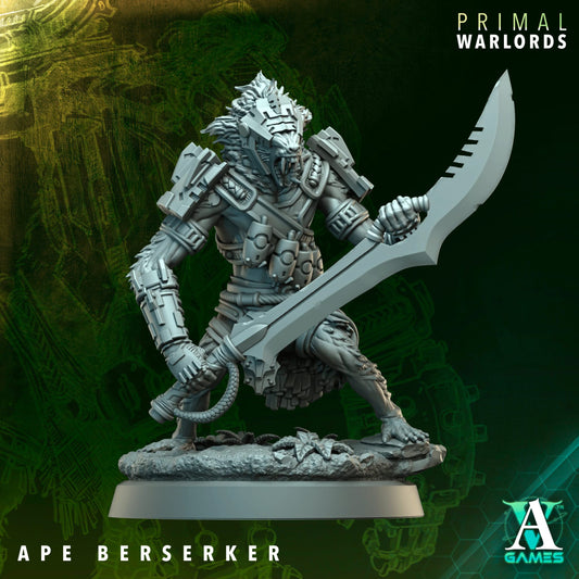 Ape Berserker - TTRPG - Wargaming - Grimdark