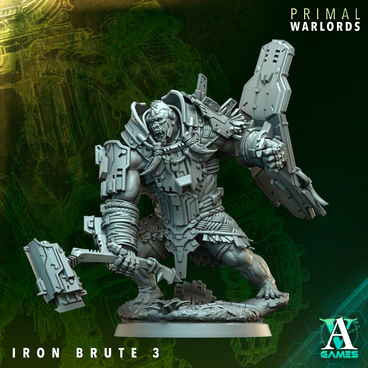 Iron Brute (x5) - TTRPG - Wargaming - Grimdark