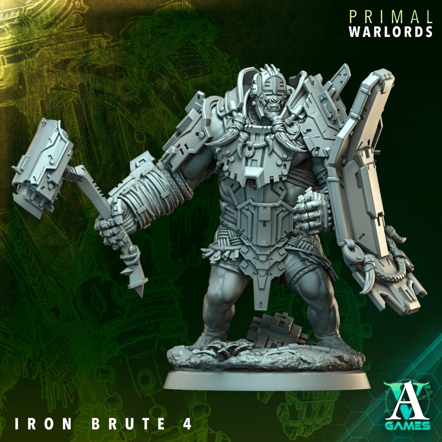 Iron Brute (x5) - TTRPG - Wargaming - Grimdark