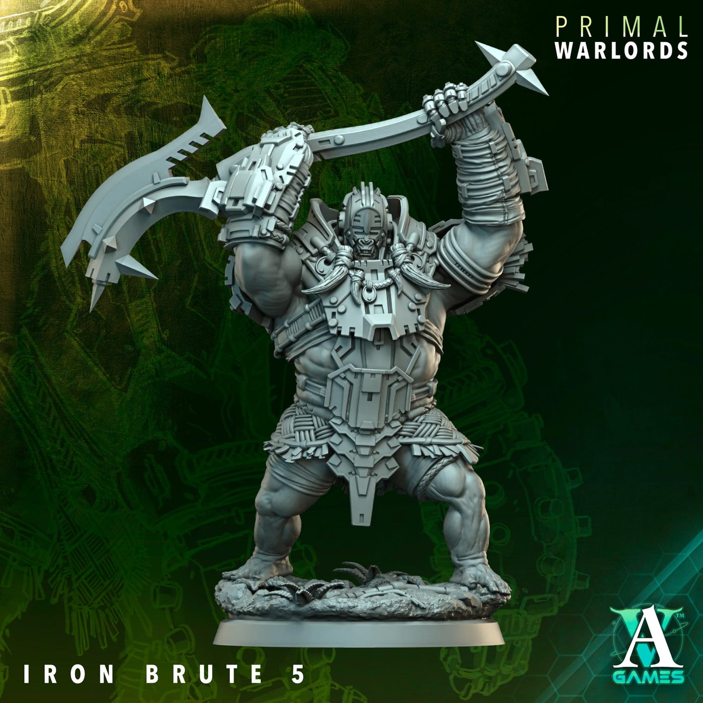 Iron Brute (x5) - TTRPG - Wargaming - Grimdark