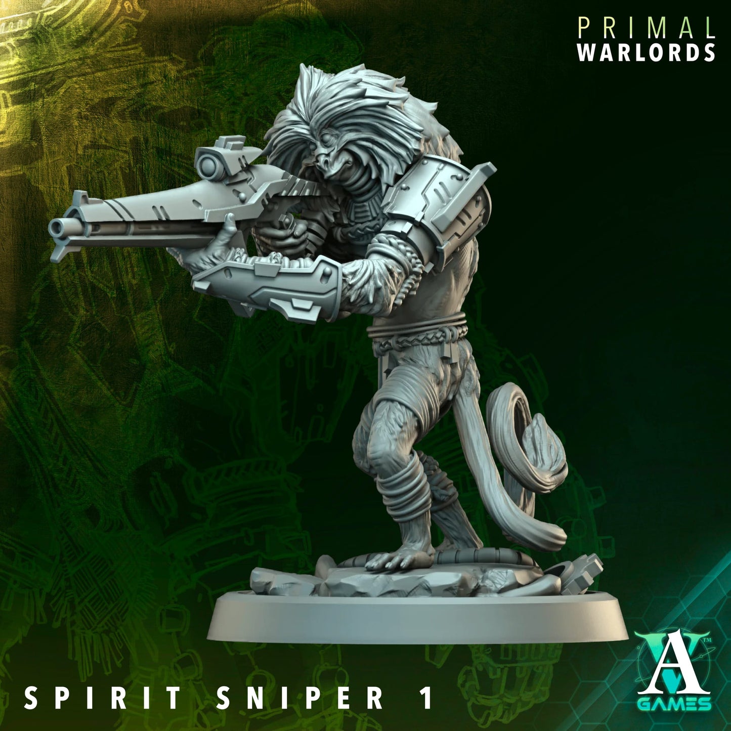 Spirit Sniper (x10) - TTRPG - Wargaming - Sci-Fi - Grimdark