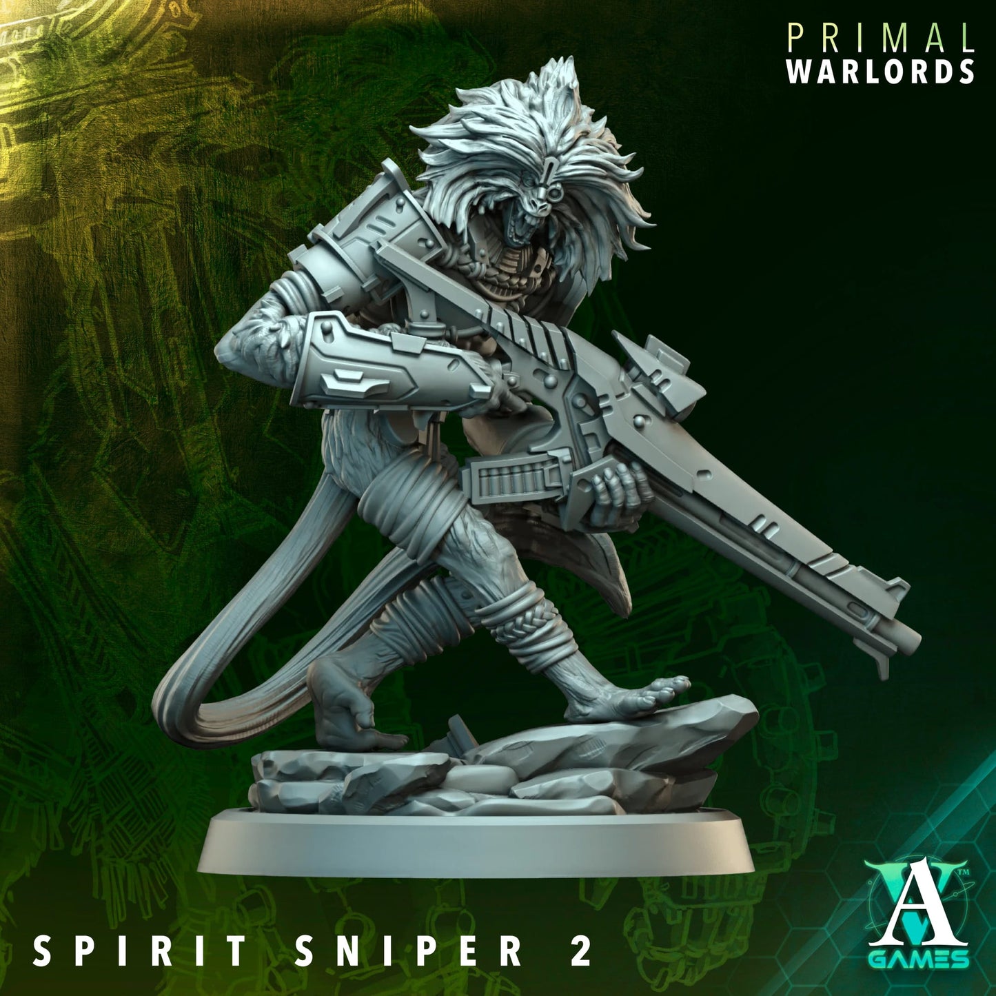 Spirit Sniper (x10) - TTRPG - Wargaming - Sci-Fi - Grimdark