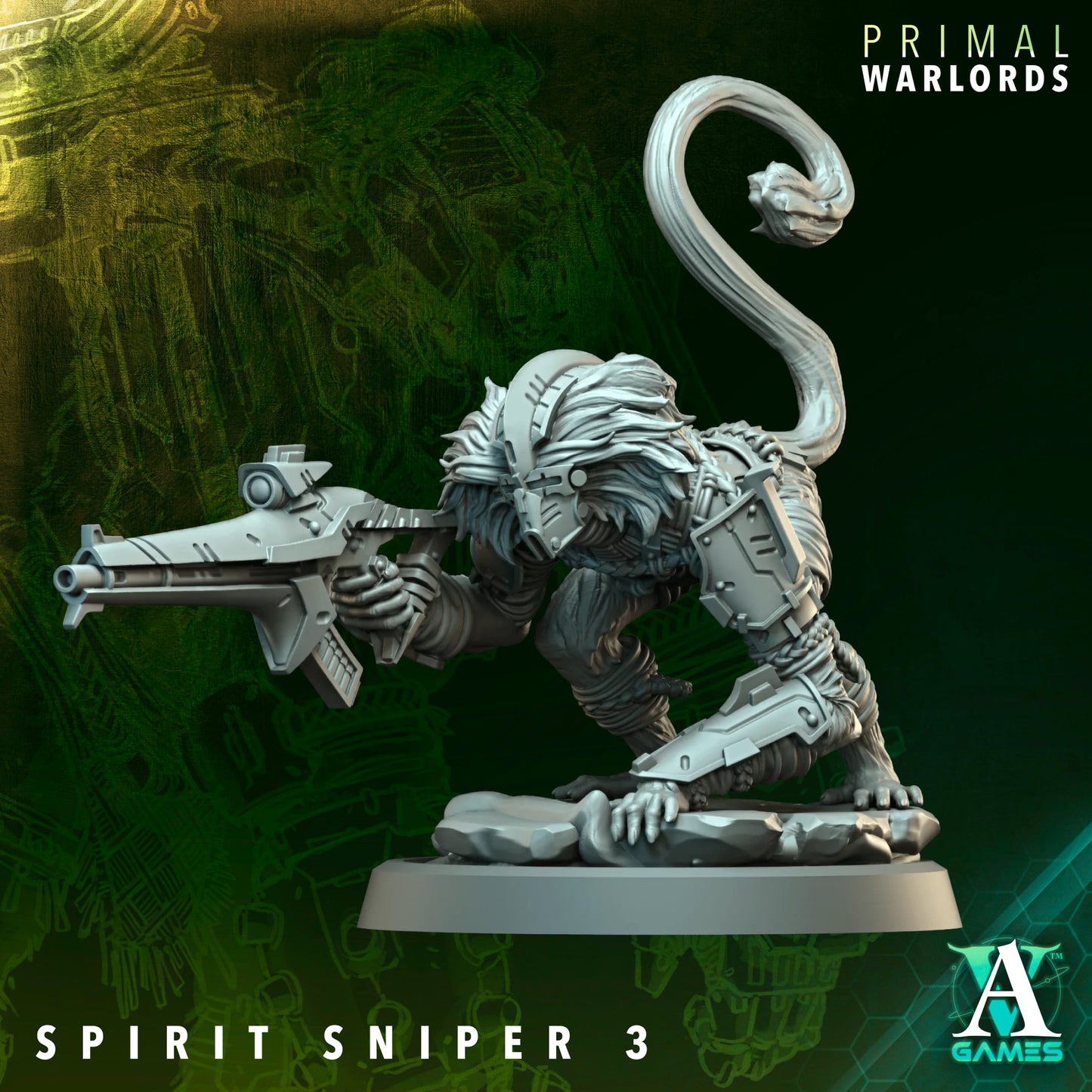 Spirit Sniper (x10) - TTRPG - Wargaming - Sci-Fi - Grimdark
