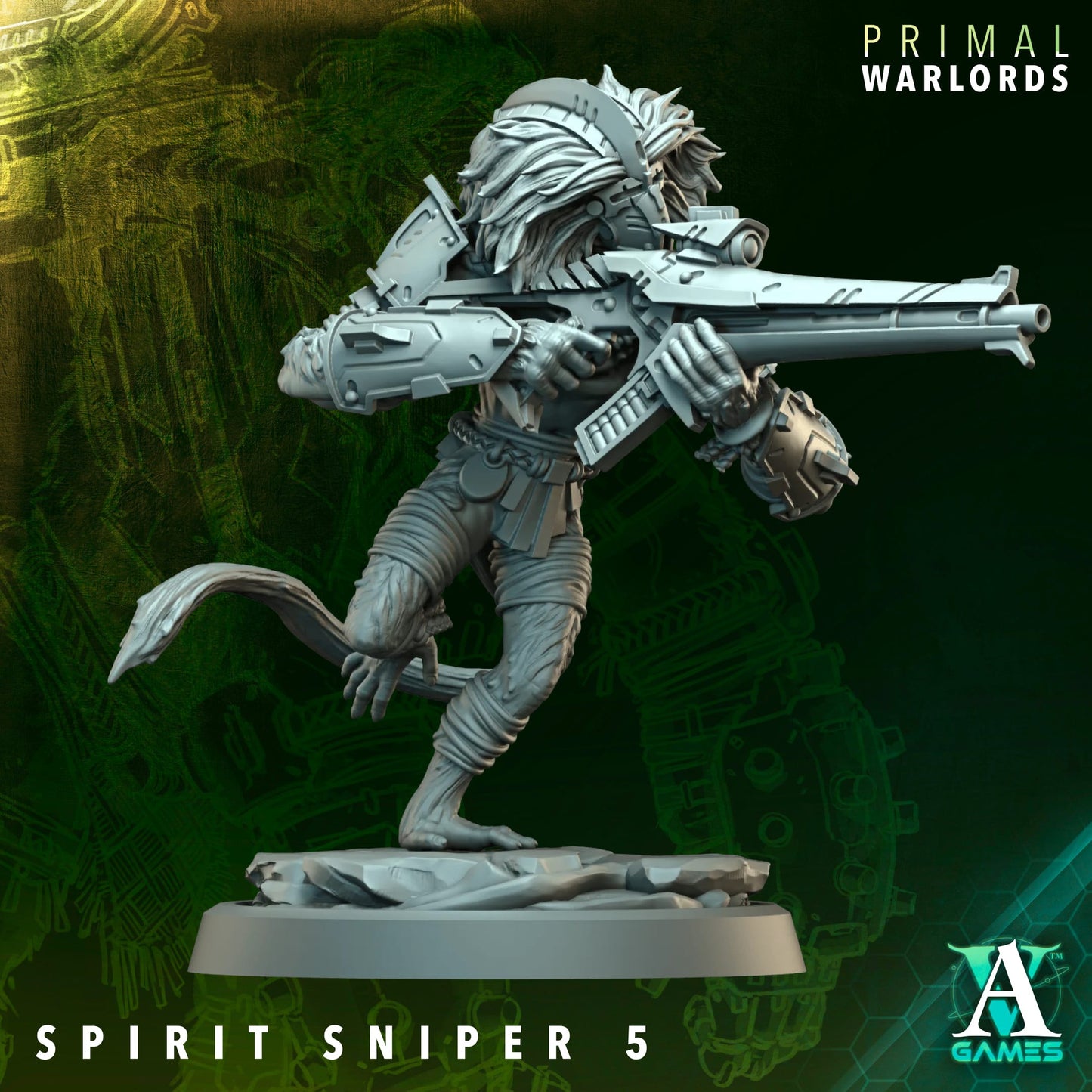 Spirit Sniper (x10) - TTRPG - Wargaming - Sci-Fi - Grimdark