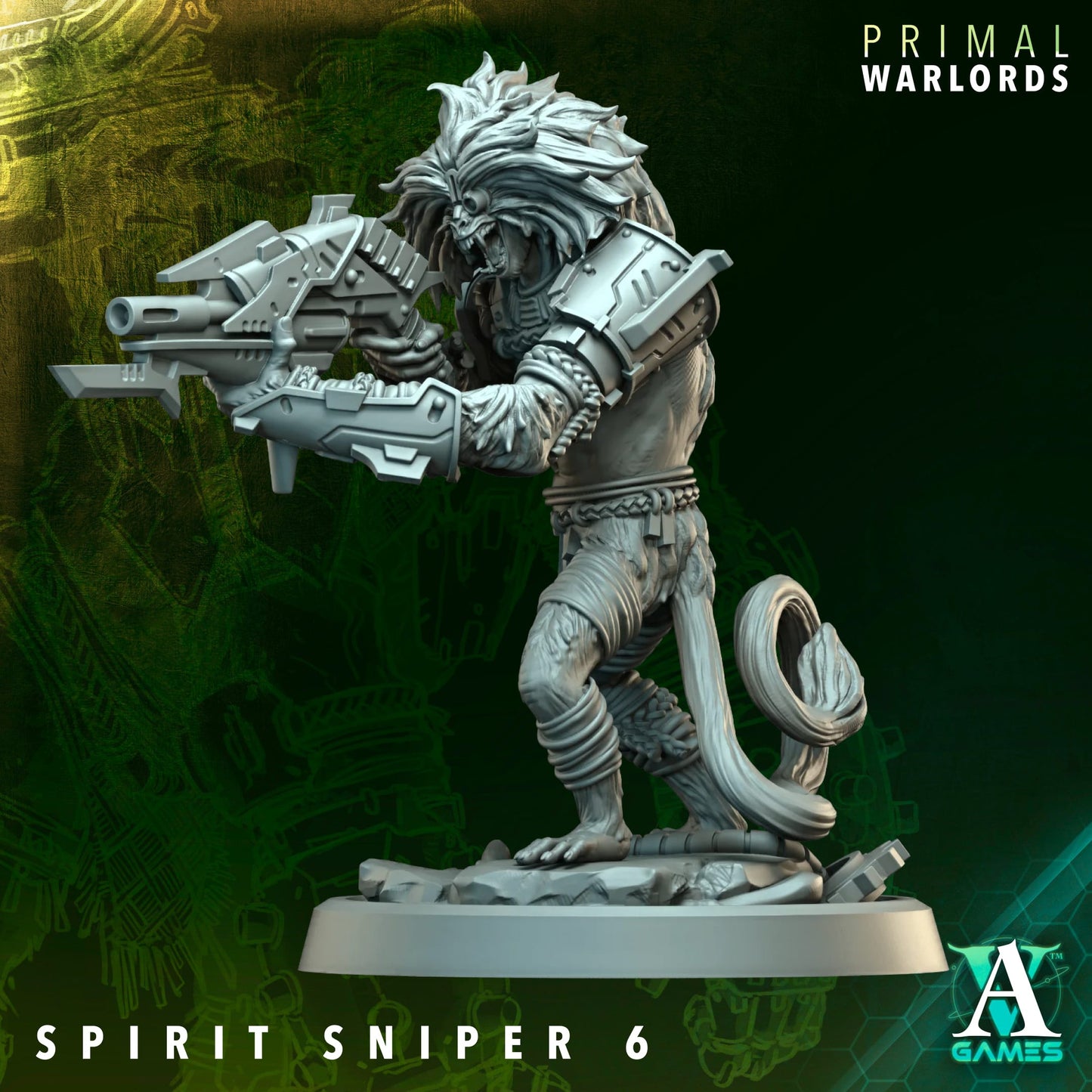 Spirit Sniper (x10) - TTRPG - Wargaming - Sci-Fi - Grimdark
