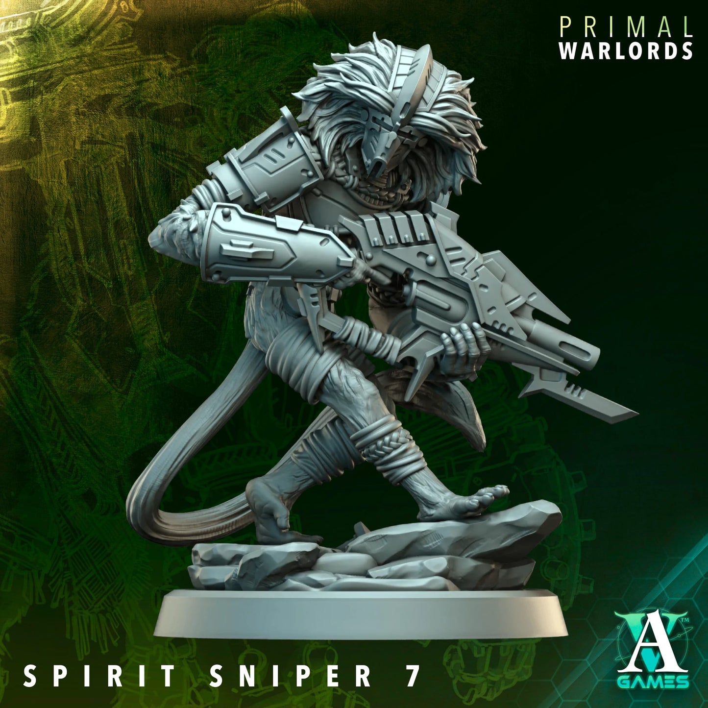 Spirit Sniper (x10) - TTRPG - Wargaming - Sci-Fi - Grimdark