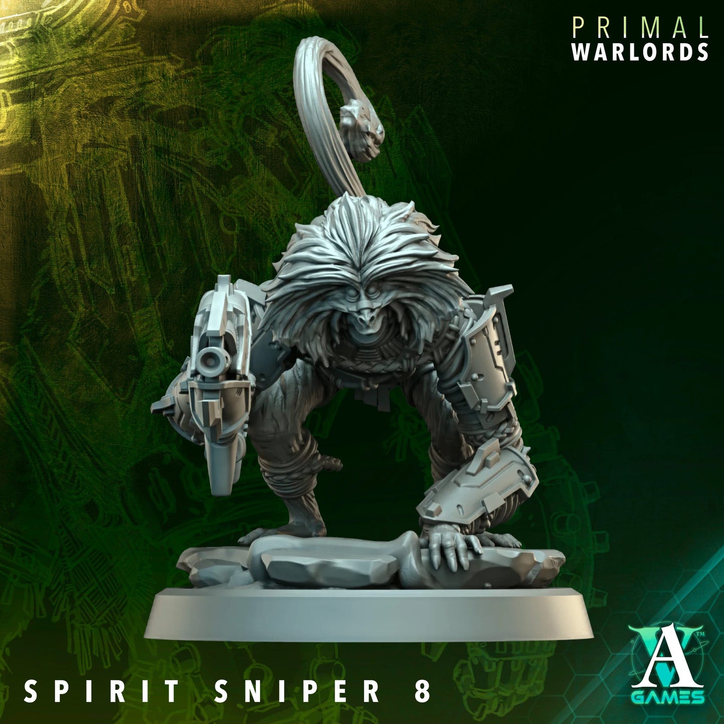 Spirit Sniper (x10) - TTRPG - Wargaming - Sci-Fi - Grimdark