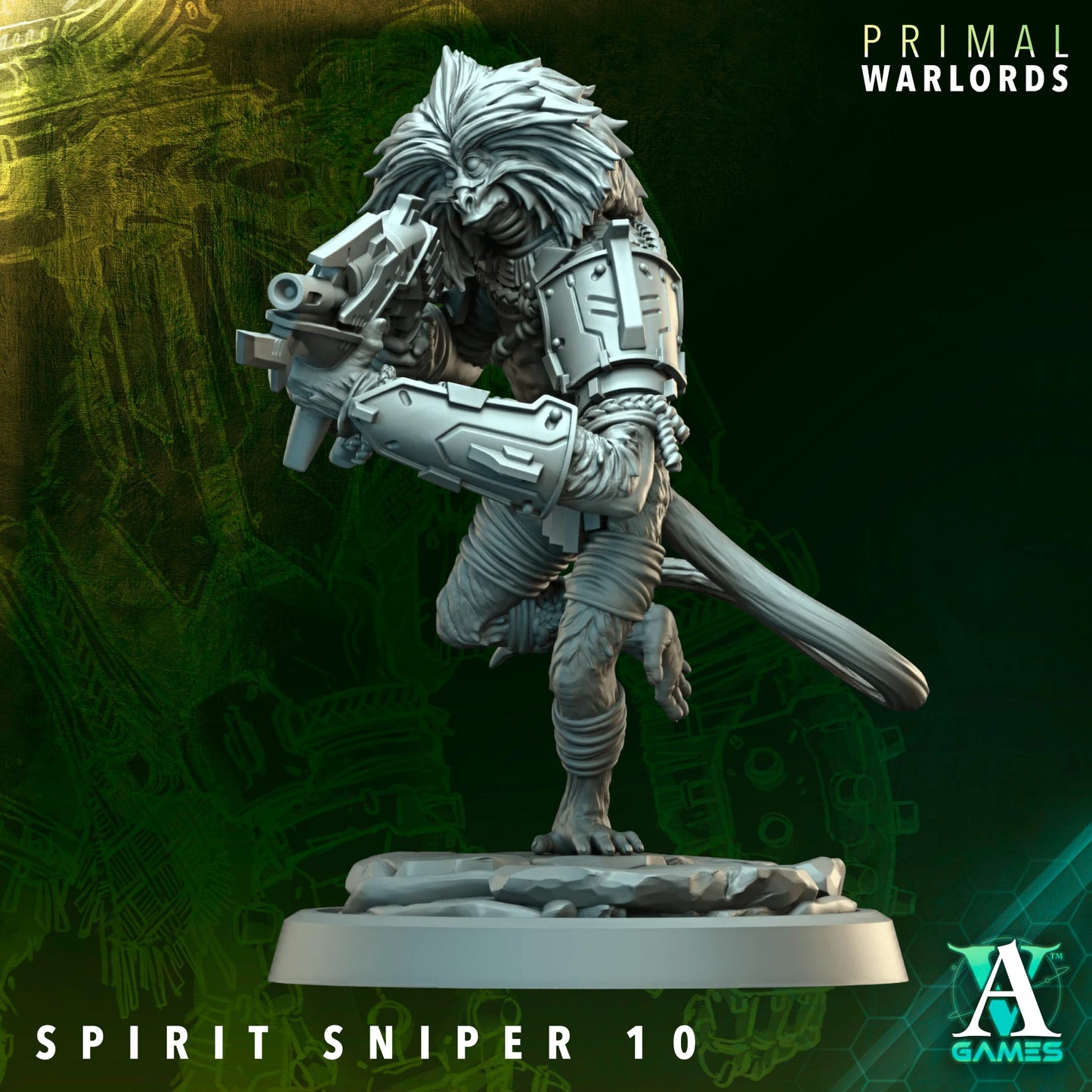 Spirit Sniper (x10) - TTRPG - Wargaming - Sci-Fi - Grimdark