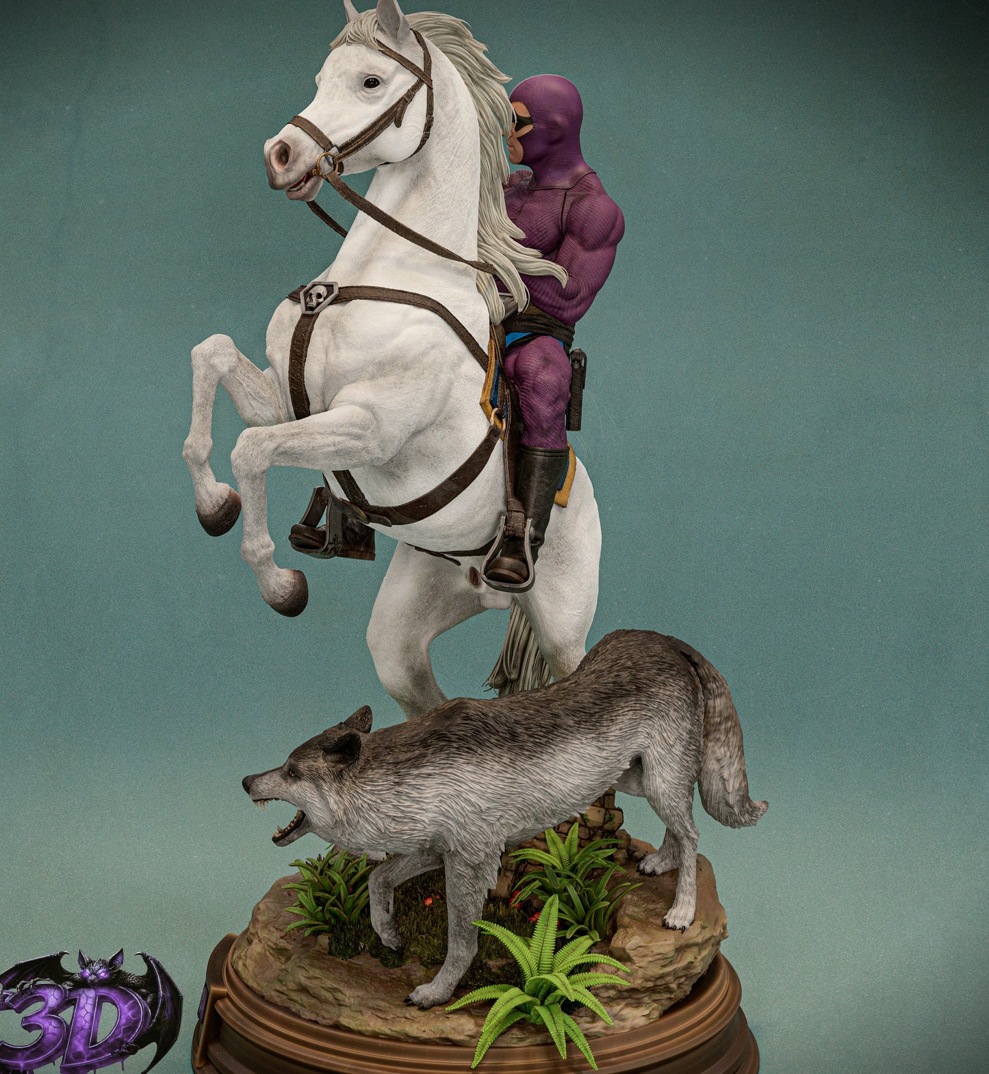 The Phantom Sculpture (75mm to 500mm) - Unassembled/Unpainted/3D Print