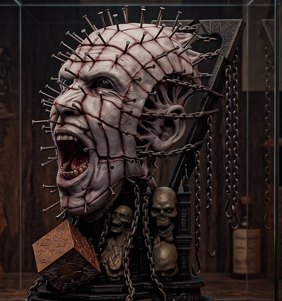 Pinhead Bust (75mm to 500mm) - Unassembled/Unpainted/3D Print