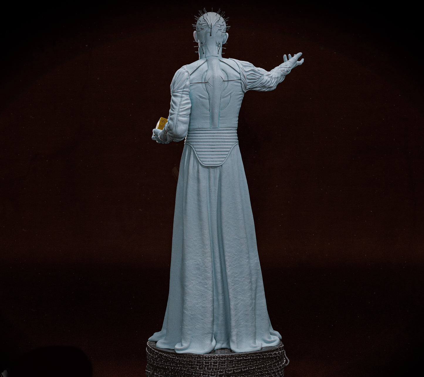 Pinhead: Hellraiser Sculpture (75mm to 500mm) - Unassembled/Unpainted/3D Print