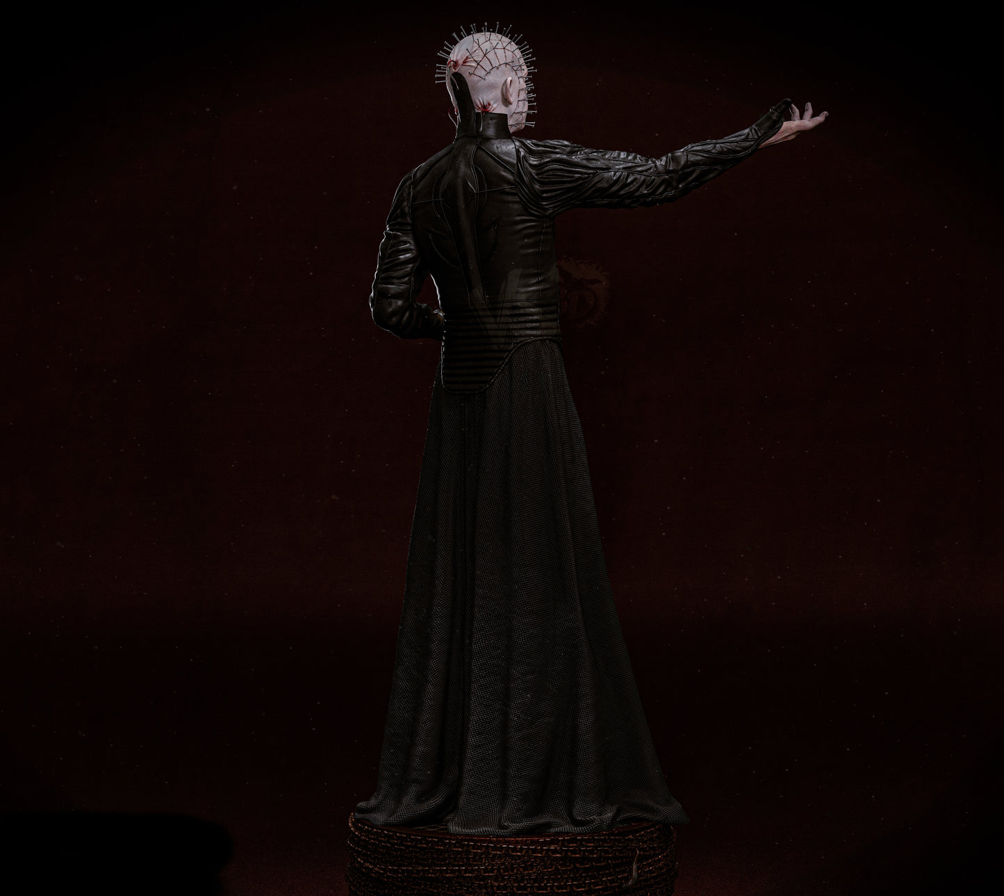 Pinhead: Hellraiser Sculpture (75mm to 500mm) - Unassembled/Unpainted/3D Print