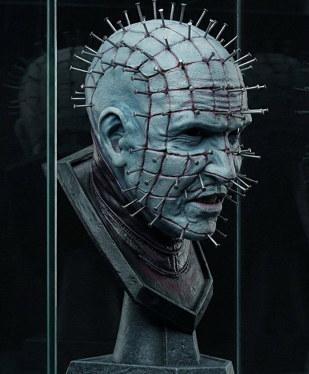 Pinhead Bust V2 (75mm to 500mm) - Unassembled/Unpainted/3D Print