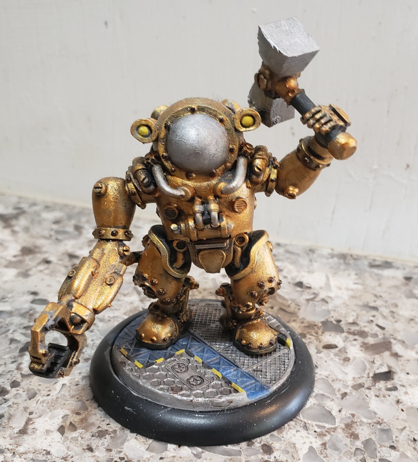 Pirate Mech - Dungeons and Dragons - Tabletop RPG Miniature - Roleplaying 3D Printed Fantasy Mini