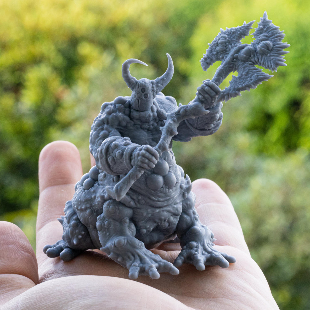 Plague Brother Pestilence - Demon - by Dark Gods- Tabletop RPG Miniature - Roleplaying 3D Printed Fantasy Mini