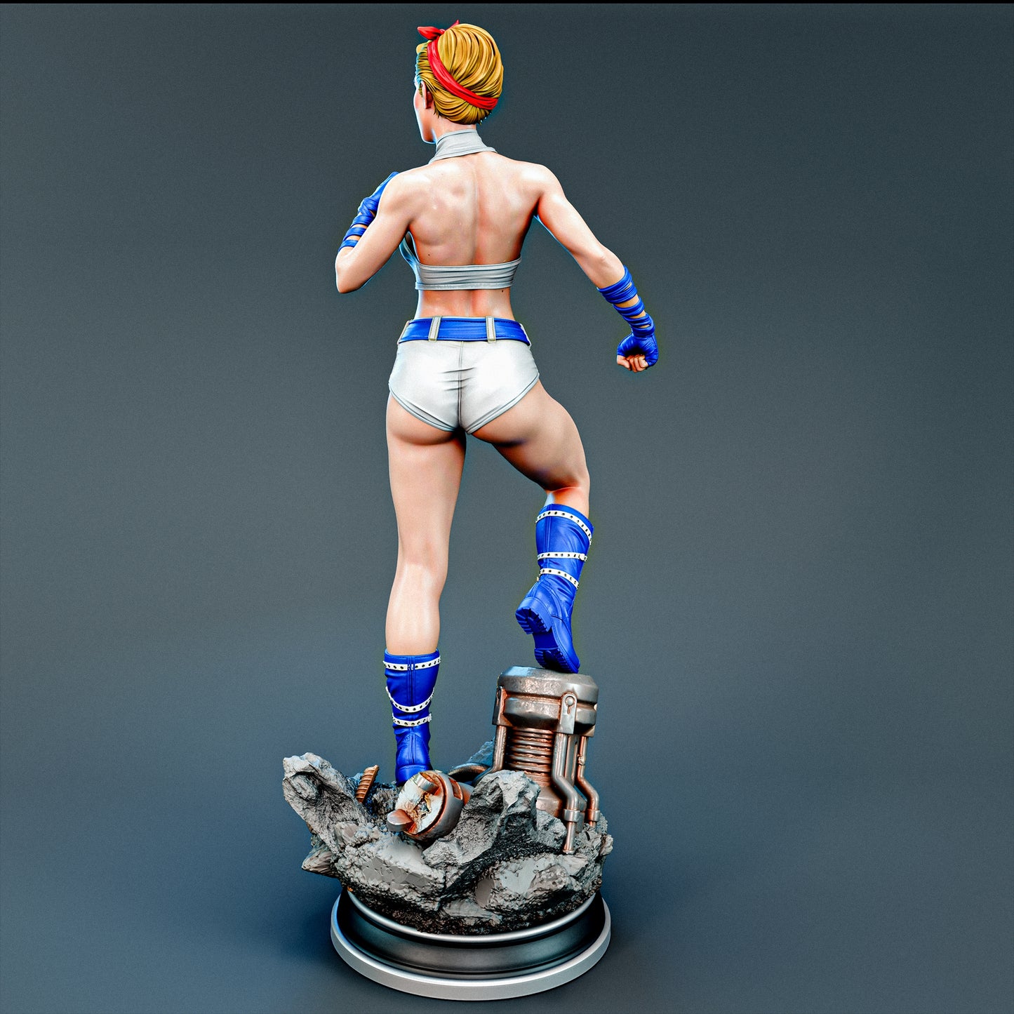 Power Girl DC Bombshells Sculpture (75mm to 500mm) - Unassembled/Unpainted/3D Print
